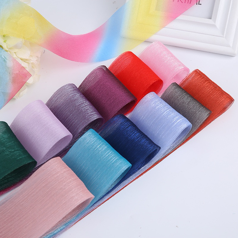 

BeadsBaby88 Pita Chiffon Berserat Shimmer Premium size 6cm Quality bahan best quality super lembut cocok untuk dibuat jepit rambut anak, acc fashion lain atau bahan untuk buat bunga