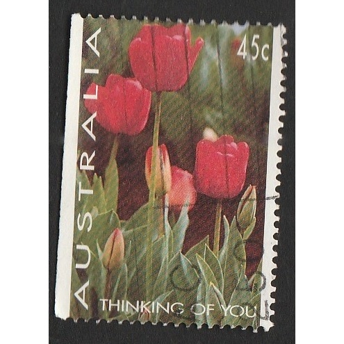 

A 11247 SATU BUAH PRANGKO AUSTRALIA NOMINAL 45C TEMA THINKING OF YOU DENGAN KONDISI SUDAH ADA CAP