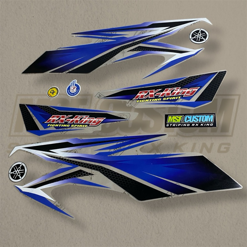 Striping Rx King Transparan || Striping Rx King