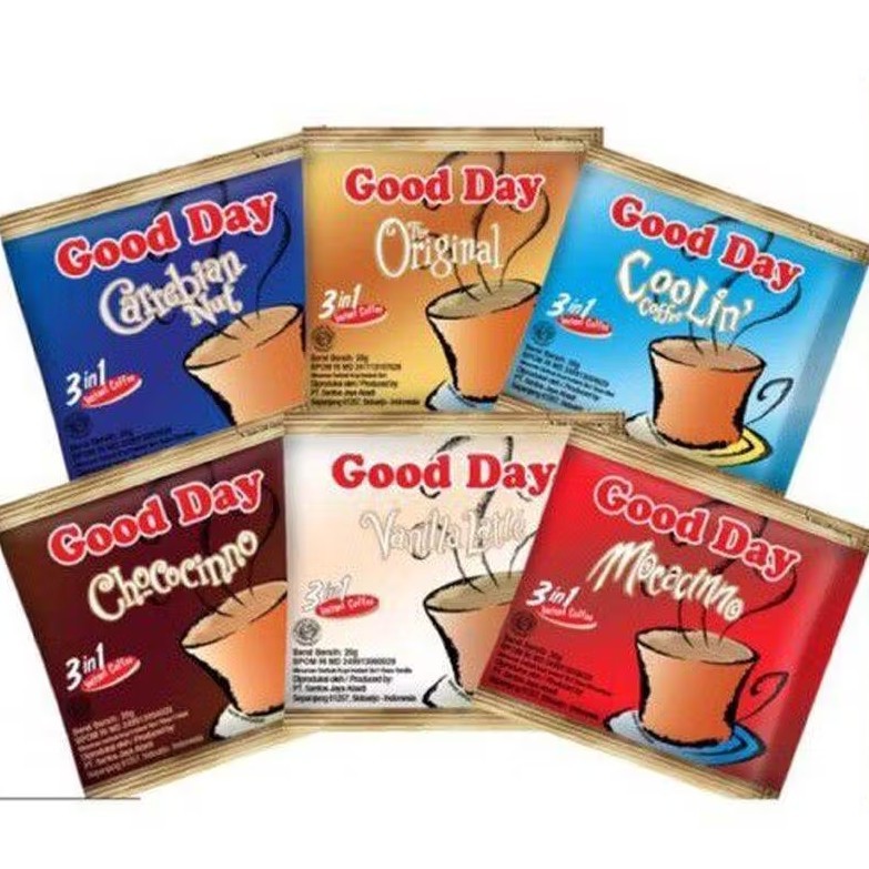 

Kopi Good day aneka rasa INSTANT COFFEE ANEKA RASA 30g