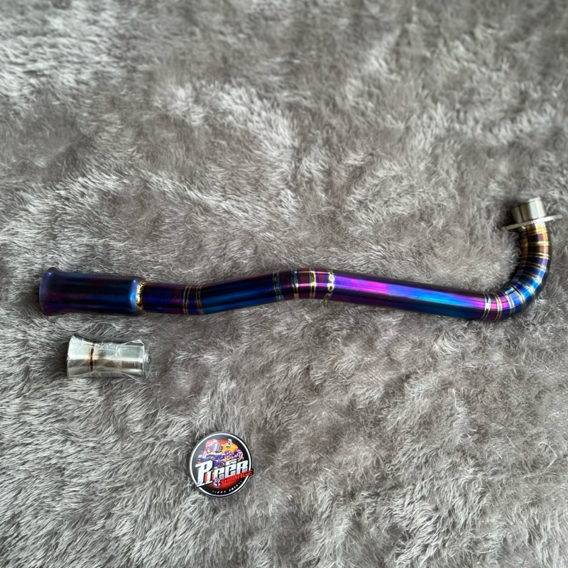 Leheran Knalpot Titanium Wave 125