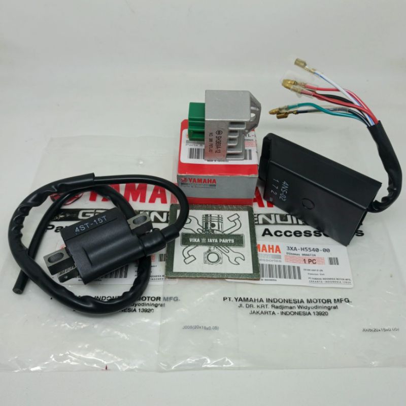 PAKET 3ITEM 3XA CDI KOIL KIPROK YAMAHA FIZR FORCE ONE ALFA SIGMA ORI