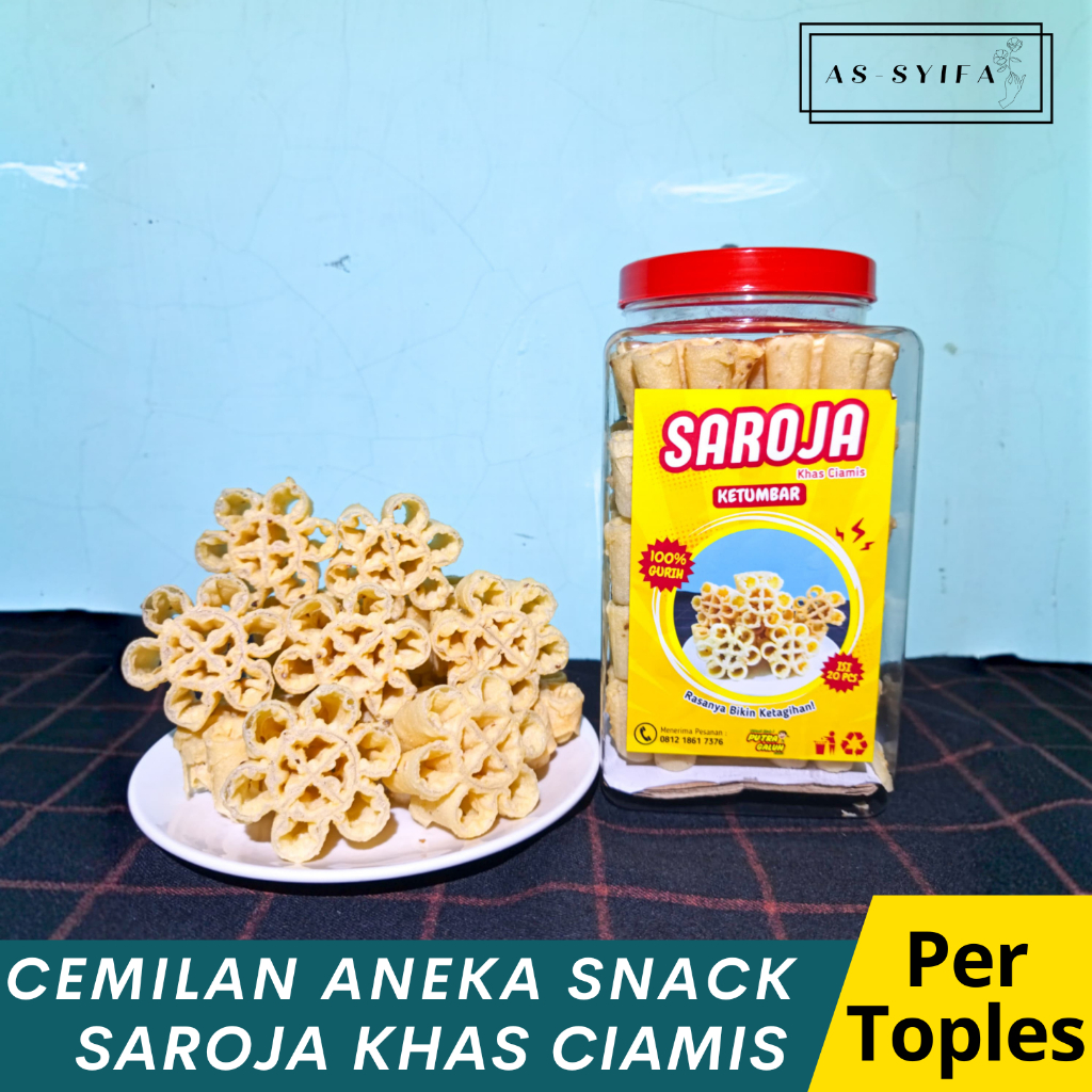 Kue Saroja - Kue Seroja - Kue Kembang Goyang Asin Homemade – Saroja Khas Ciamis