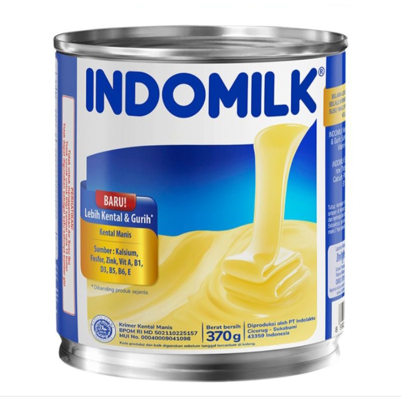 

INDOMILK Krimer Kental Manis Putih 370 g