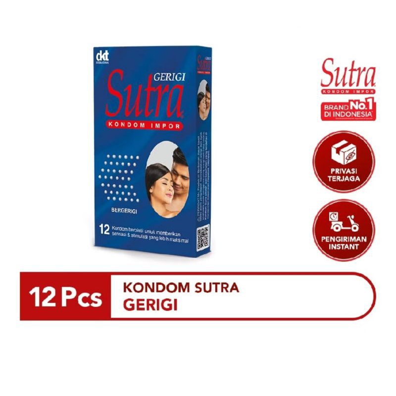 KONDOM SUTRA BIRU ISI 12 PCS