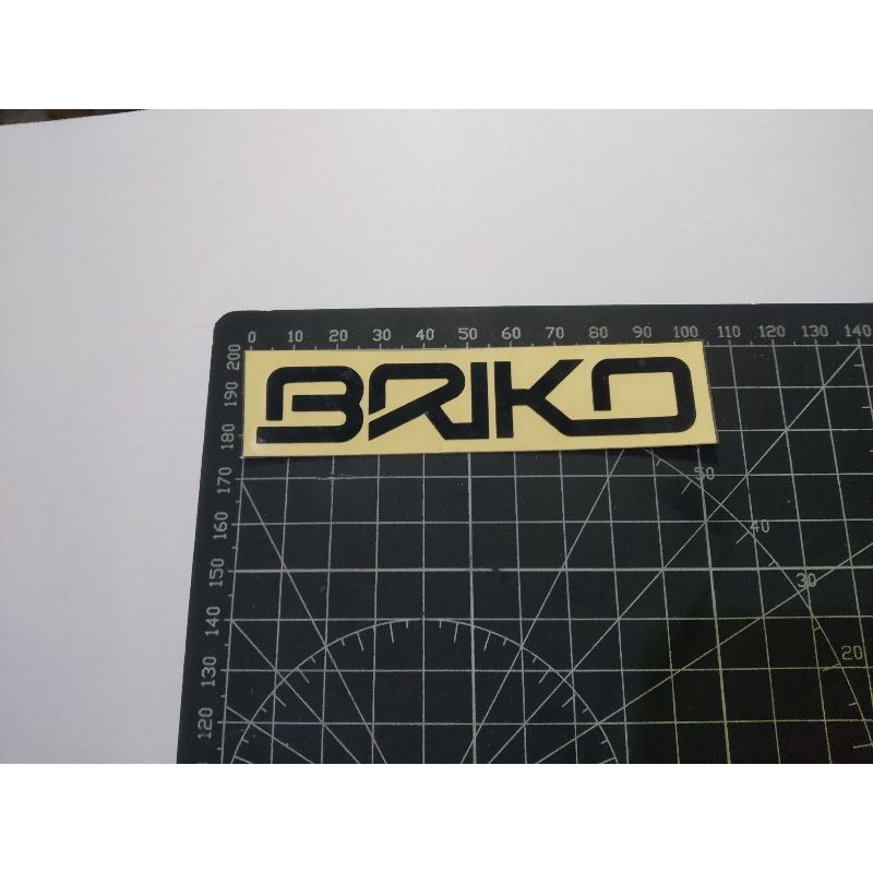 

stiker cutting briko