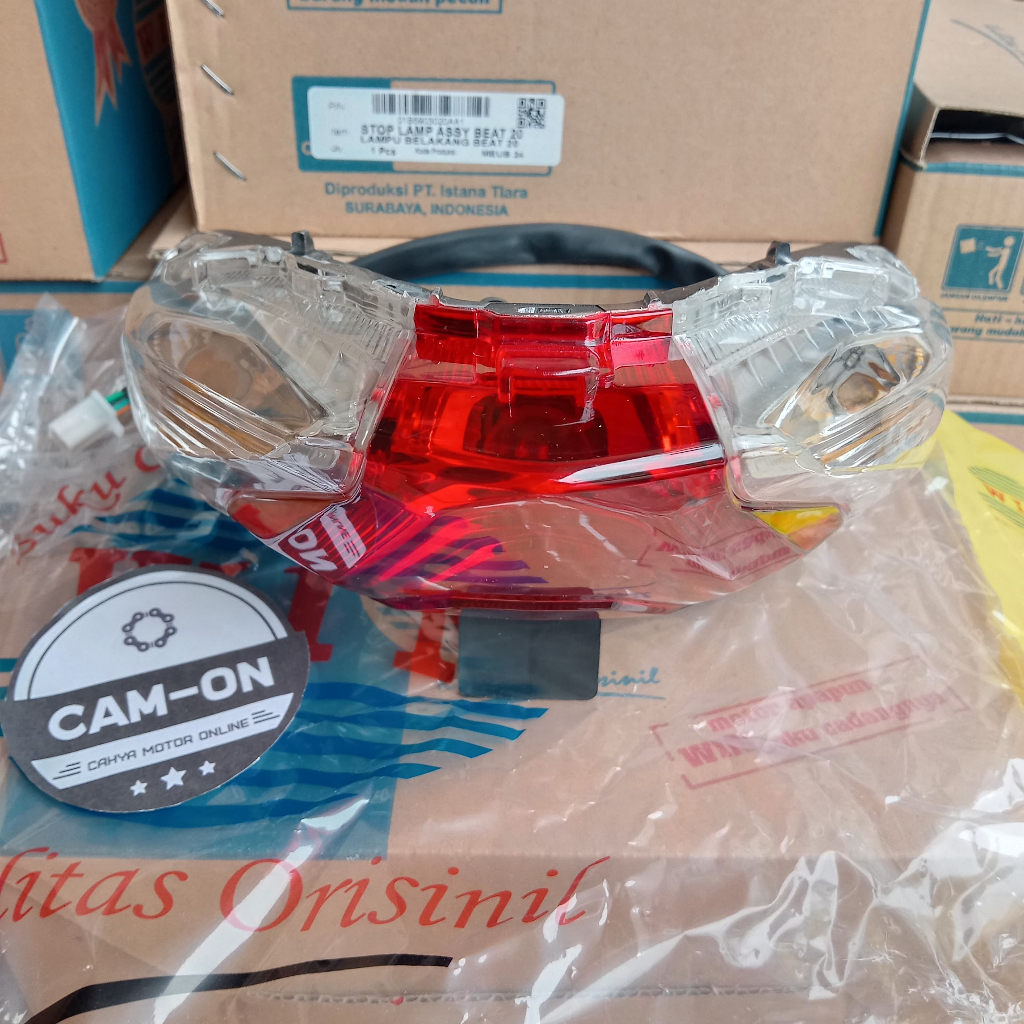 LAMPU STOP BEAT 2020-2024 DELUXE | LAMPU BELAKANG BEAT 2020-2024 | REFLEKTOR BELAKANG BEAT 20-24 WIN