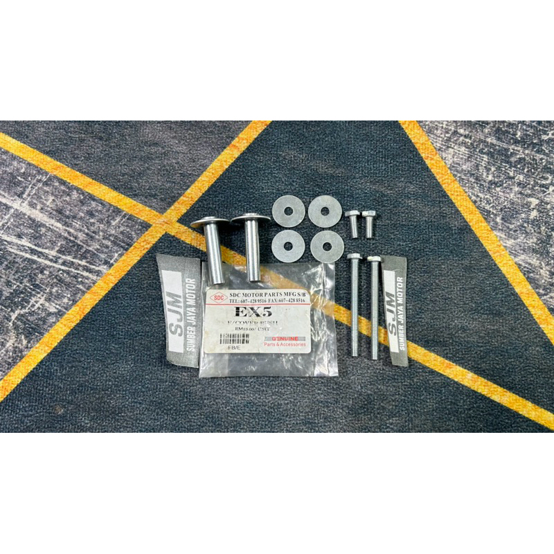 Bushing bush boshing dan baut kap angin sayap luar Honda astrea prima C70 Import Malaysia