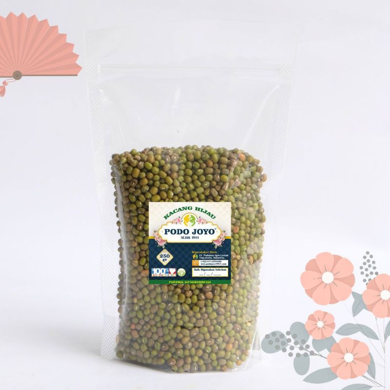 

Kacang Hijau Kulit Podo Joyo 250 GR ( Grade A)