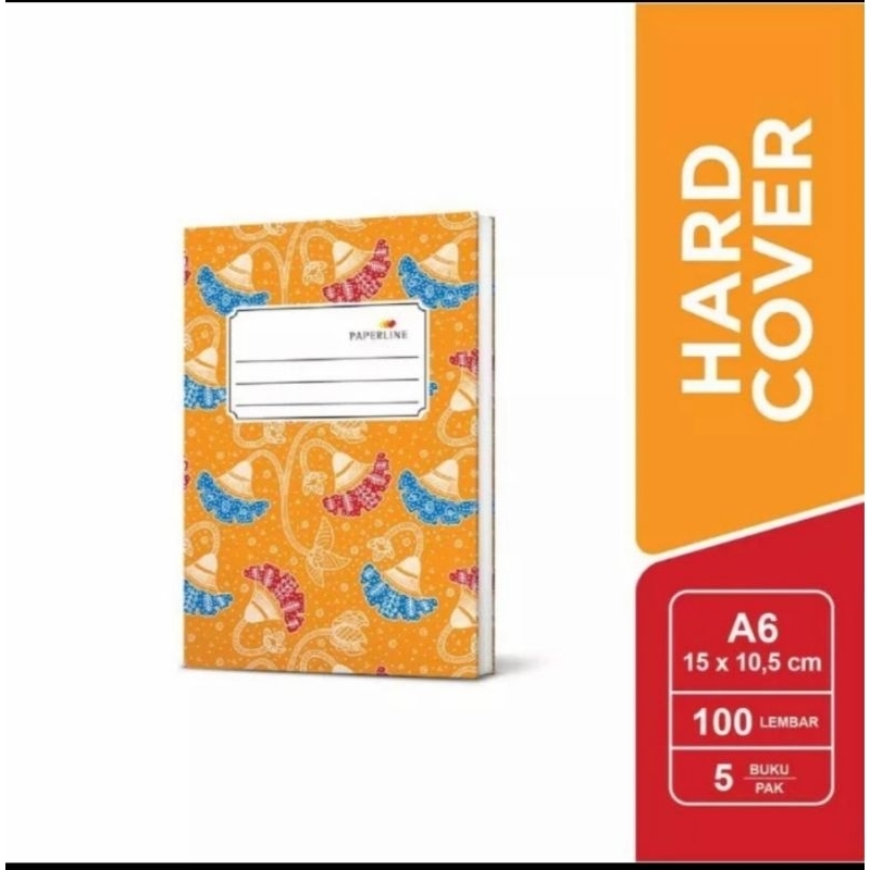 

Buku Hard Cover Oktavo A6 100 Lembar