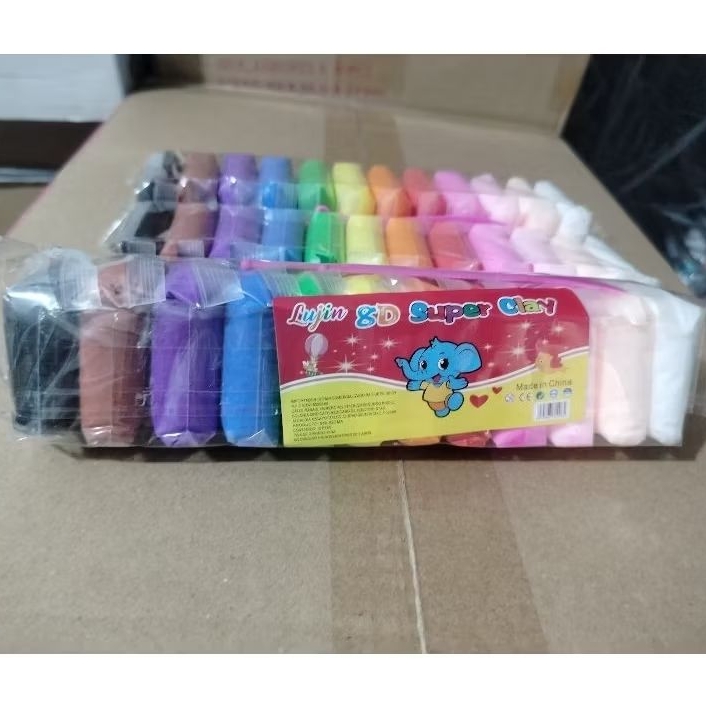 

Super clay isi 12pcs