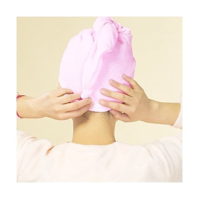 Handuk Pengering Rambut Microfiber / handuk pengering rambut kepala / handuk pengering rambut dewasa