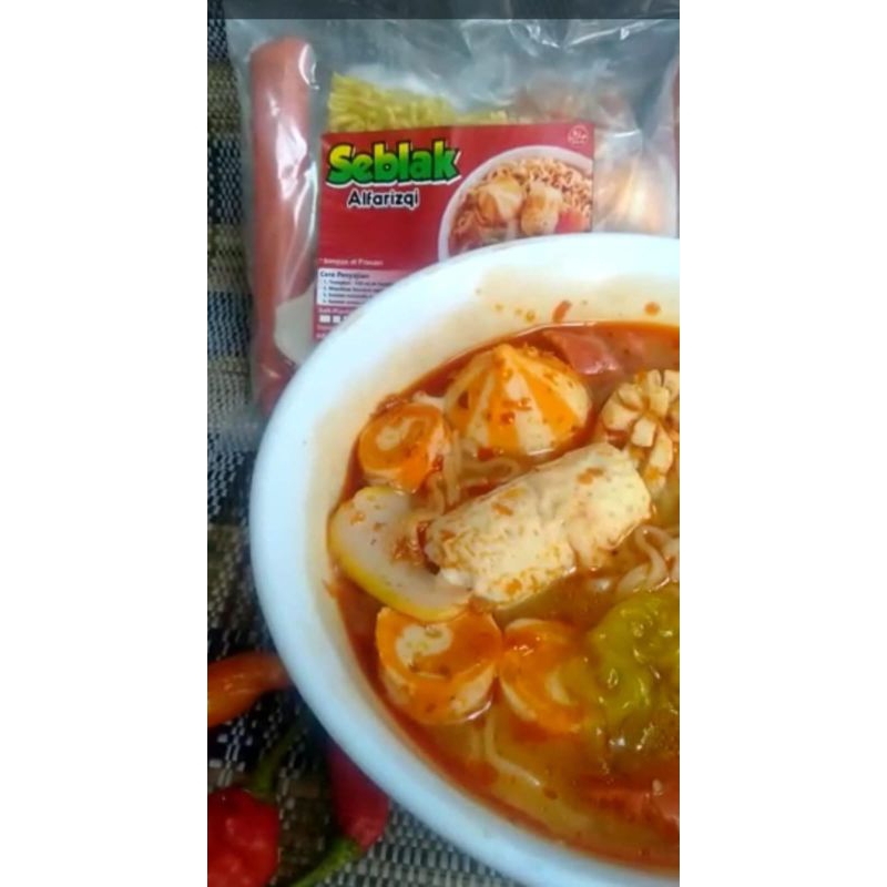 

Seblak seafood alfarizqi (kemasan frozen)