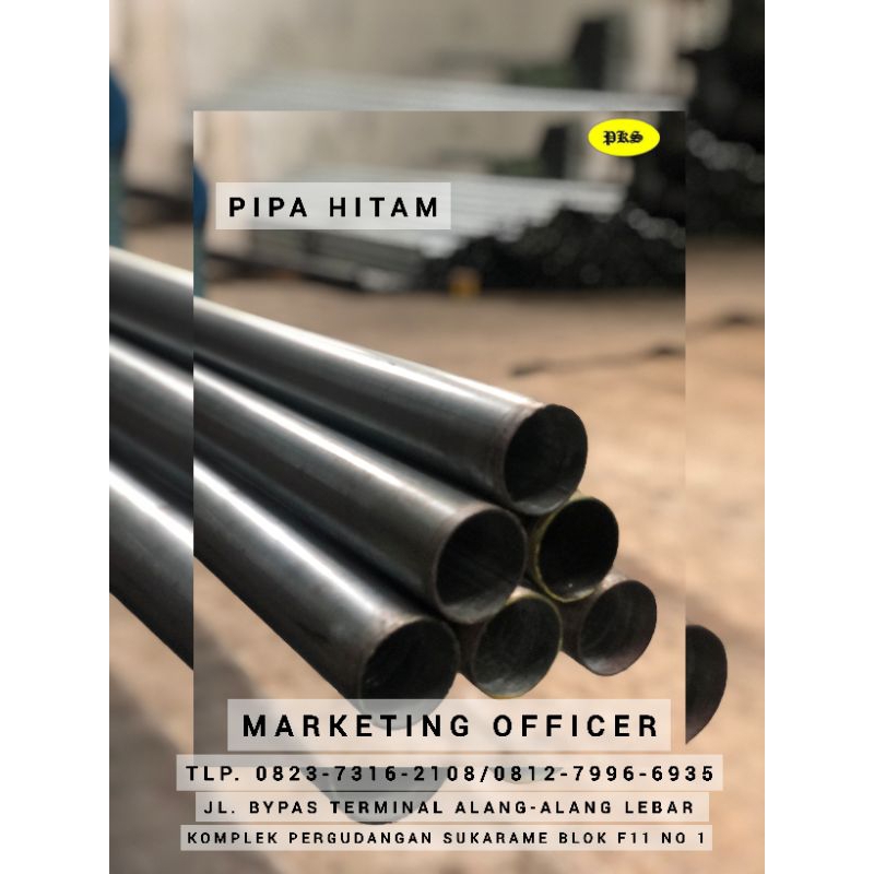 Pipa Besi Hitam