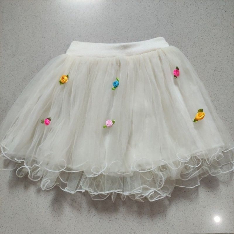Rok tutu anak prelove wrn kuning