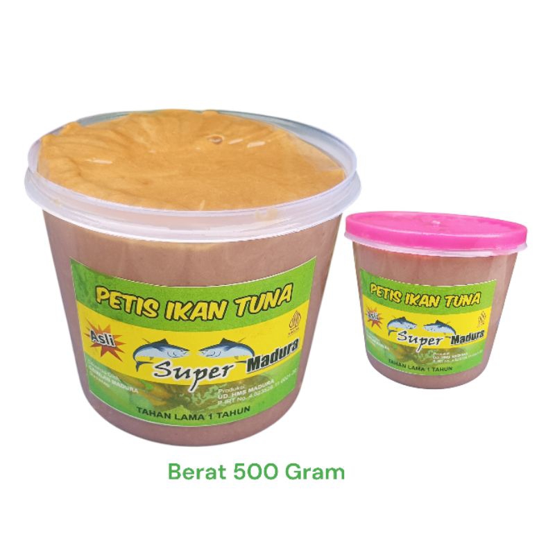 

Petis Madura Ikan Tuna Asli Super 500 Gram