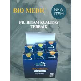 bio medic || pil hitam ajaib terbaik || original malaysia || 1 botol isi 40 butir || bisa COD