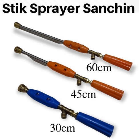 Stik Sprayer Elektrik Gun Sprayer Sanchin Kuningan Alat Semprotan Cuci Motor Steam Washer Hose Gun
