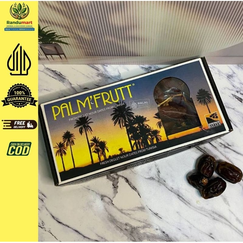 

Kurma Palm Frutt box 500gr / Manis / Premium / Oleh-Oleh Haji dan Umroh/