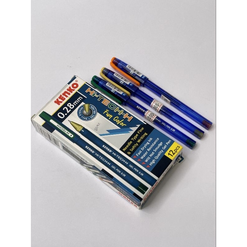

Pulpen KENKO HI-TECH-H 0,28mm biru (12pcs)