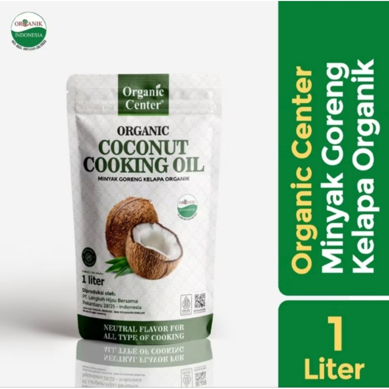 

Organic Center Coconut Cooking Oil 1L (Non Aroma)