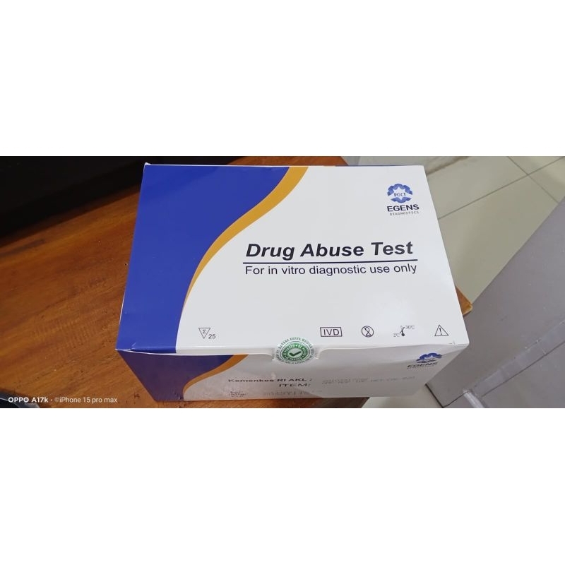 EGENS drugs abuse tes narkoba 6 parameter