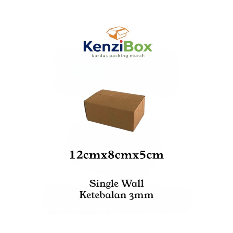 

kardus/karton/box. UK. 12x8x5 cm single wall