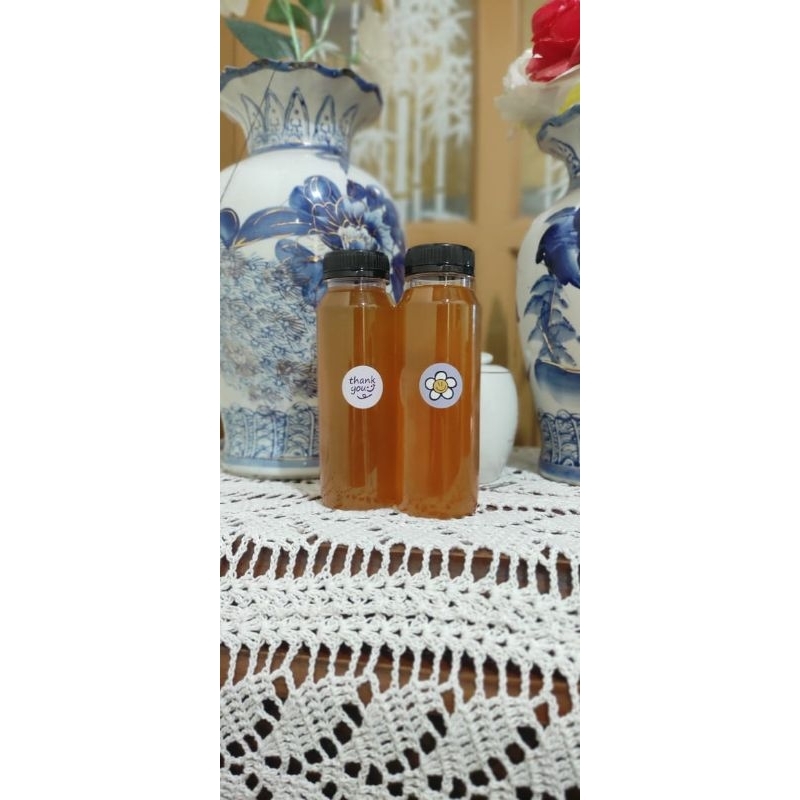 Cimon Tea 250 ml (Lychee & Lemon) ~ Minuman Kekinian Homemade Tea Teh Kemasan Botol Literan