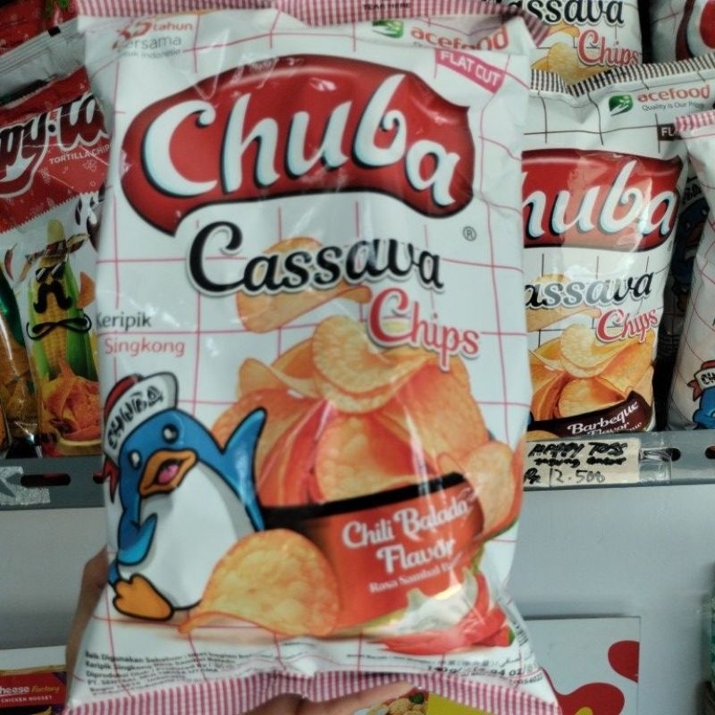 

Chuba Keripik Singkong Rasa Balado uk 140 gr