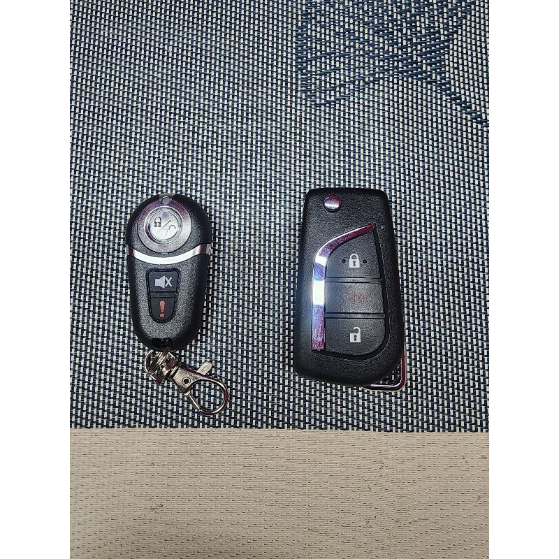 upgrade remote bawaan avanza type G dan type E ke flipkey / model lipat