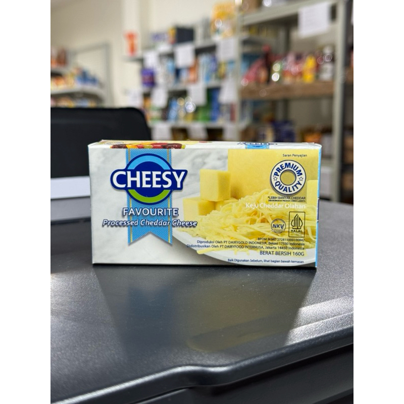 

CHEESY FAVOURITE Cheddar 160gr
