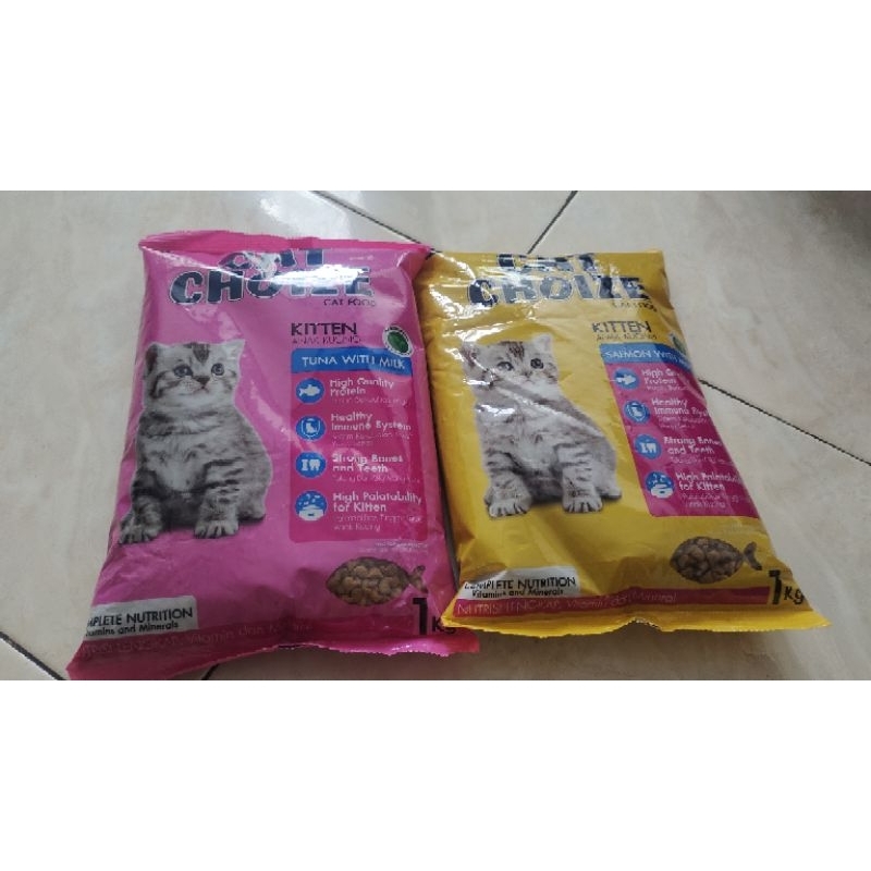 Makanan kucing CAT CHOIZE 1KG