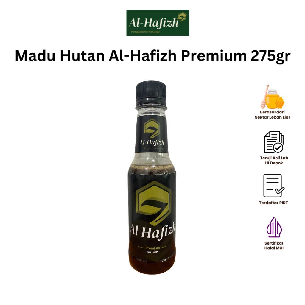 

Madu Hutan Asli Al-Hafizh Premium 100% Murni Kemasan 275 gr