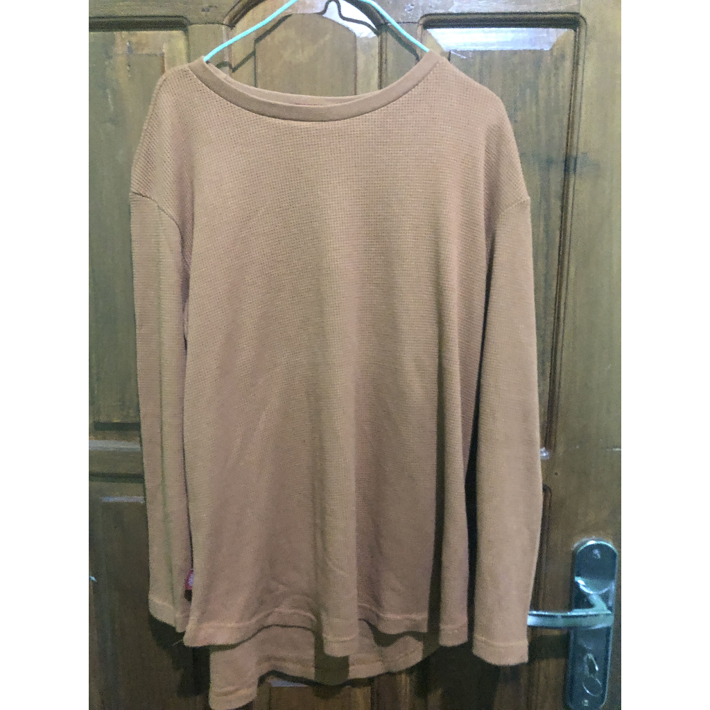 Waffle T-Shirt By Riley in Brick