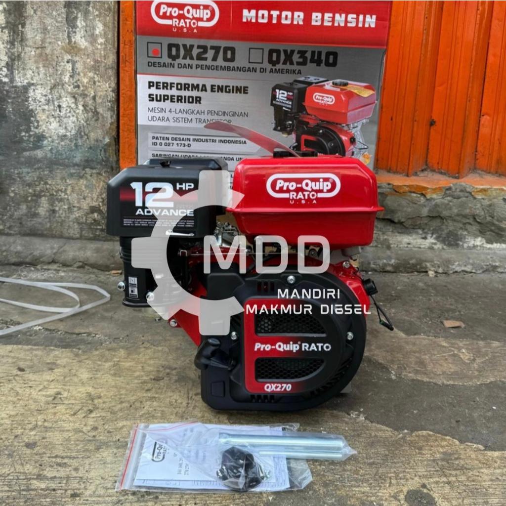Mesin Penggerak Gasoline PROQUIP QX270 Engine Bensin 12HP QX 270