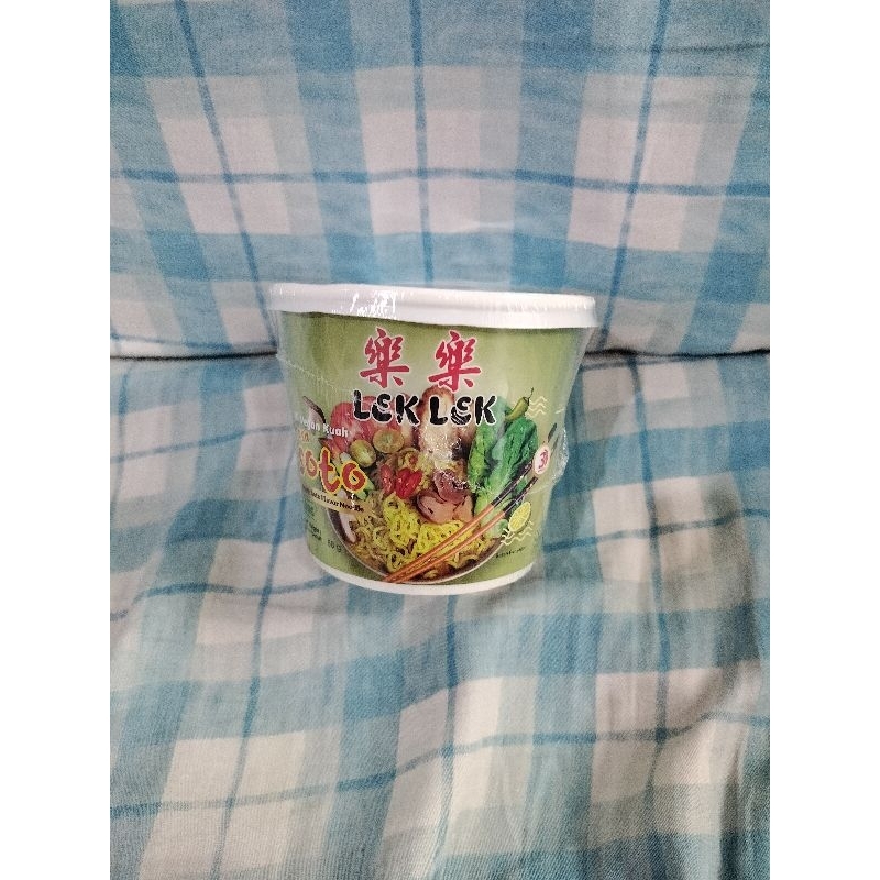 

mie cup lek lek rasa soto