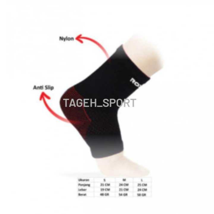 Ankle Support Pergelangan Kaki Rox RXQ-865 Original / Pelindung Pergelangan Kaki / Dekker Tumit