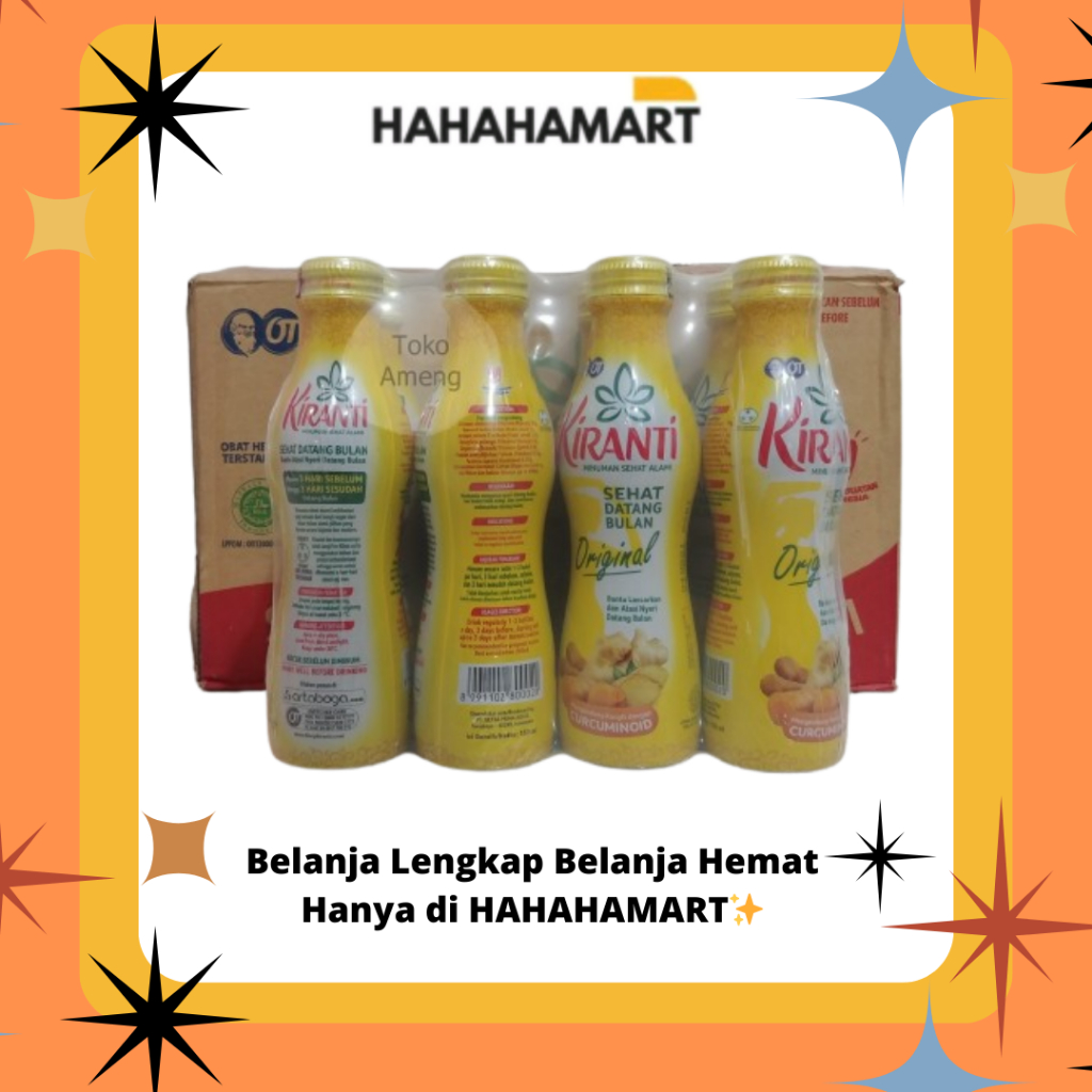 

Kiranti Harga Termasuk 1 Paket Isi 8 Botol