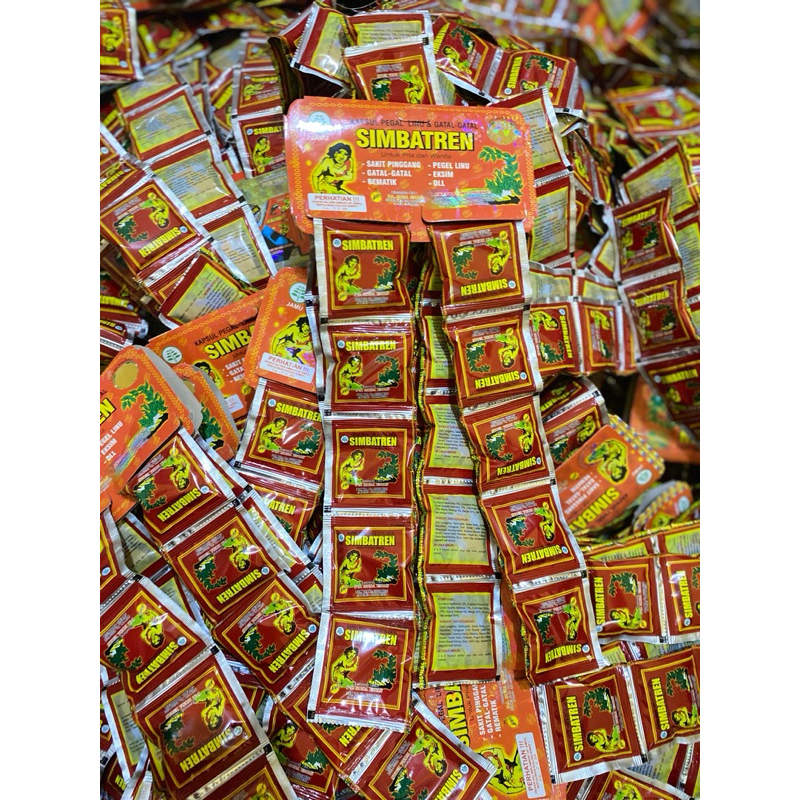 

Simbatren merah isi 20 sachet 2 kapsul