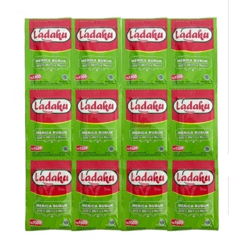 

Ladaku Merica Bubuk isi 12 Sachet