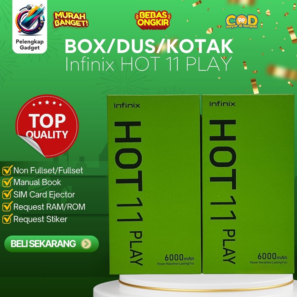 

BOX/DUS/KOTAK Infinix HOT 11 PLAY