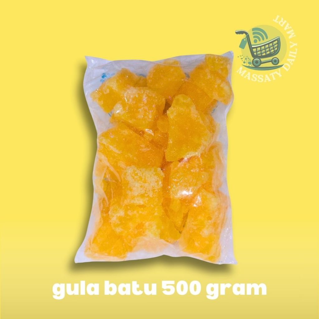 GULA BATU KUNING ASLI 500gram