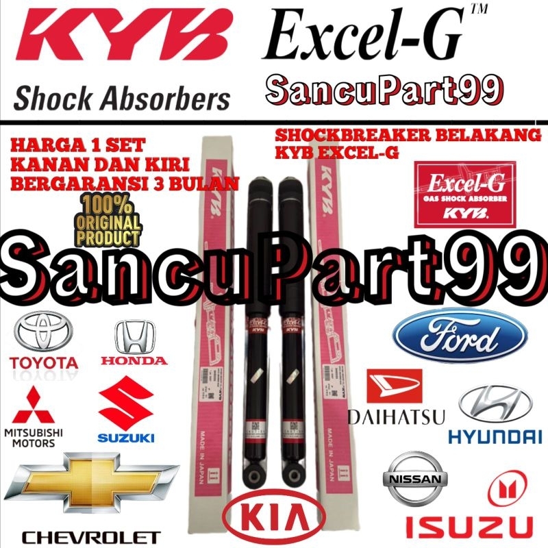SHOCKBREAKER BELAKANG HYUNDAI H1 KYB EXCEL-G ORIGINAL