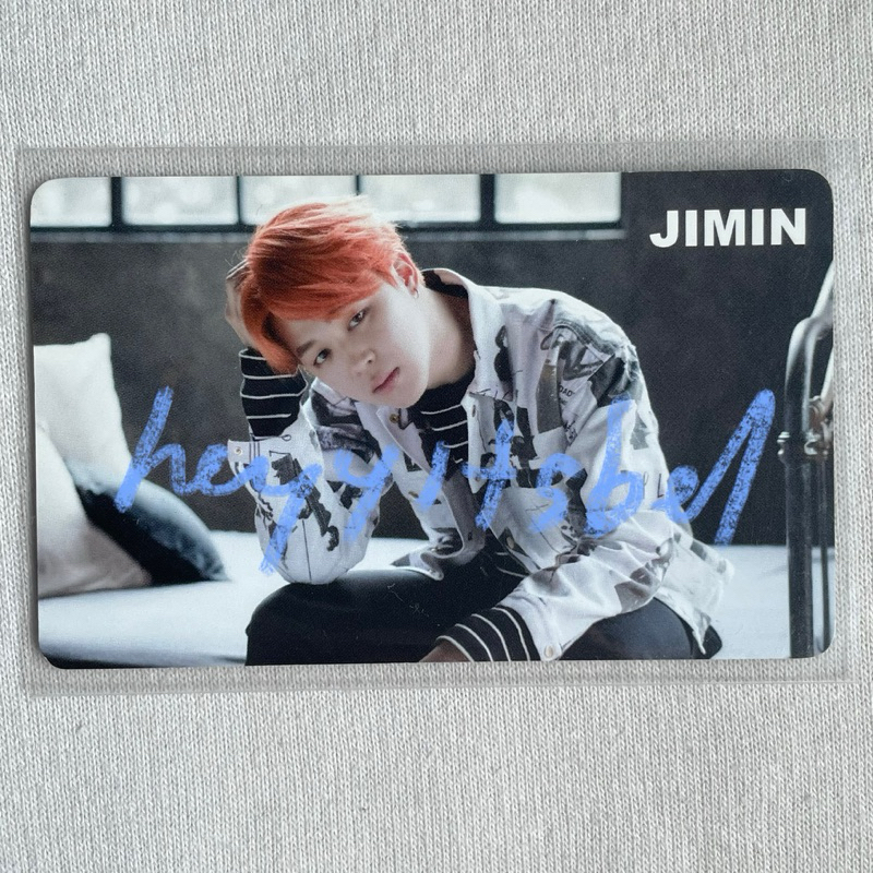 BTS JIMIN RUN HANDSHAKE EVENT JAPAN LIMITED PC PHOTOCARD