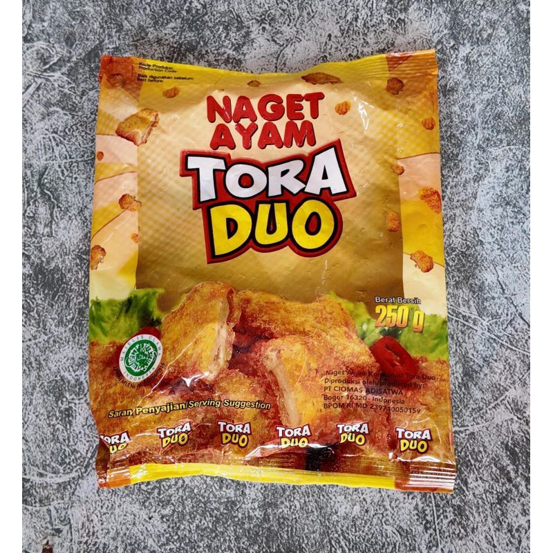 

Naget Ayam Tora Duo 250gr