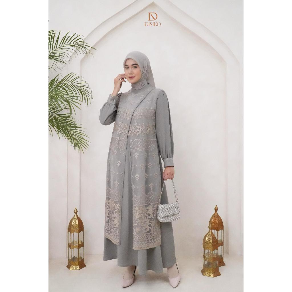 Nabila & Fazira Dress By Disiko Exclusif Original