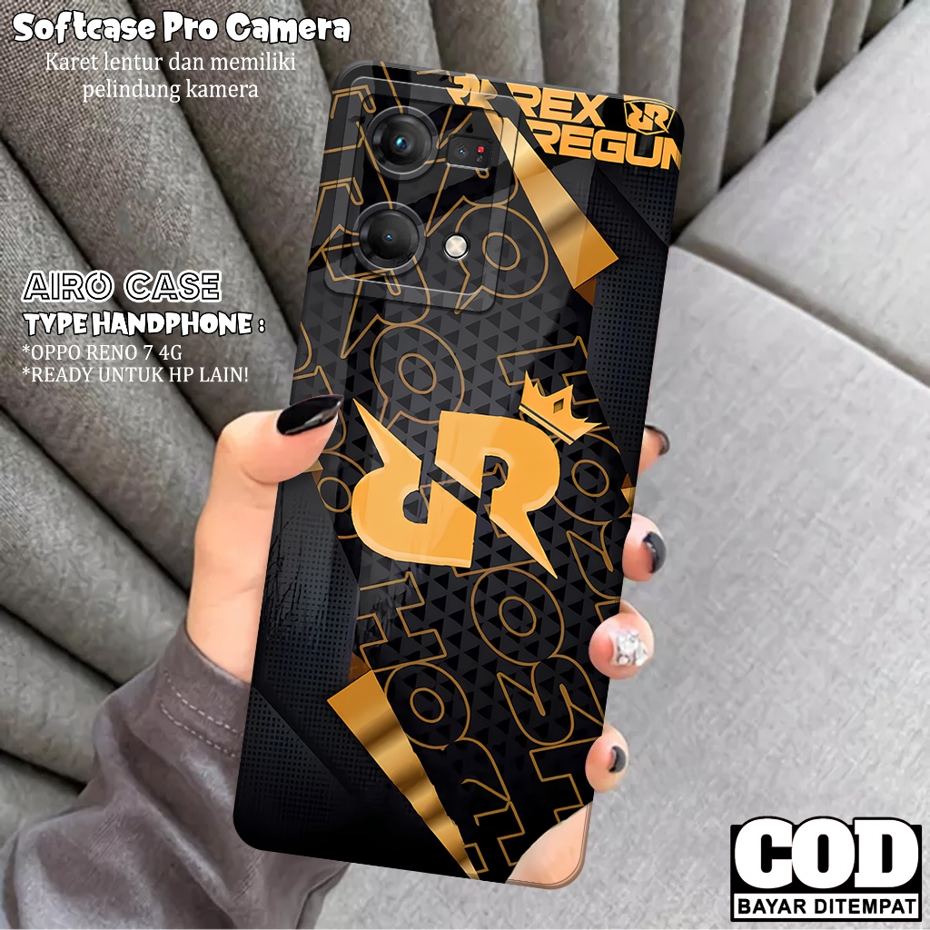 Case OPPO RENO 7 4G - Softcase OPPO RENO 7 4G - Fashion Case GAME - Casing OPPO RENO 7 4G - Softcase