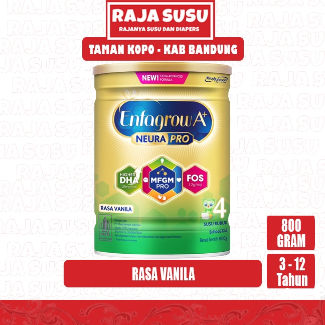 ENFAGROW A+ 4 VANILA 800 GR