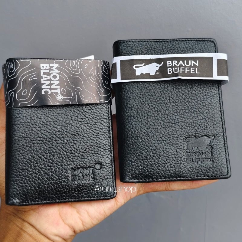 Dompet kulit asli tekstur jeruk halus, dompet kecil small pria wanita mb bfl asli