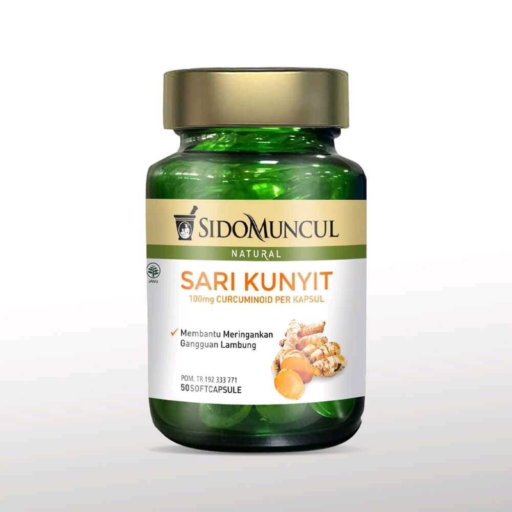 

SIDO MUNCUL NATURAL SARI KUNYIT SOFT CAPSULE 50 KAPSUL